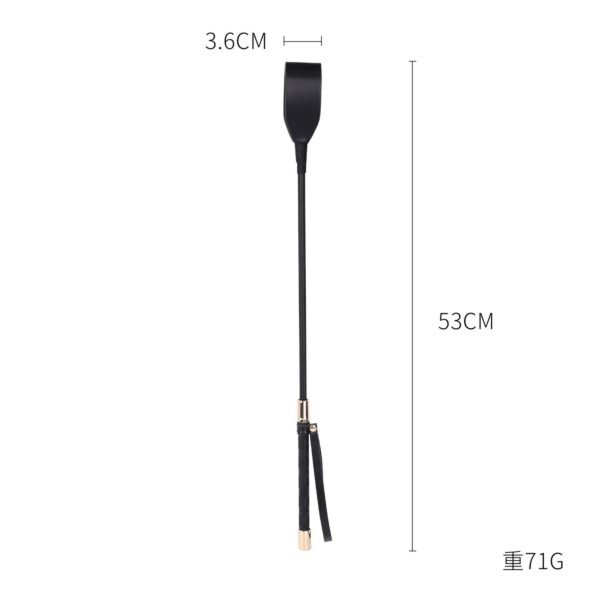 Sex toys SM props retro long pole sex beat SP spanking torture instruments alternative pointer adult products - Black pointer (pu)