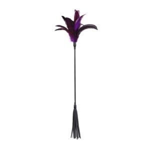 sm sex toys teasing flirting chicken feather patting sm props sexy feather patting loose whip alternative adult products - Purple chicken feather tassel whip