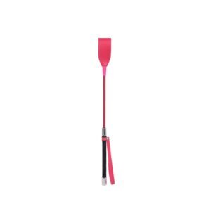 Sex toys SM props retro long pole sex beat SP spanking torture instruments alternative pointer adult products - 43.5 cm short rose red (pvc)