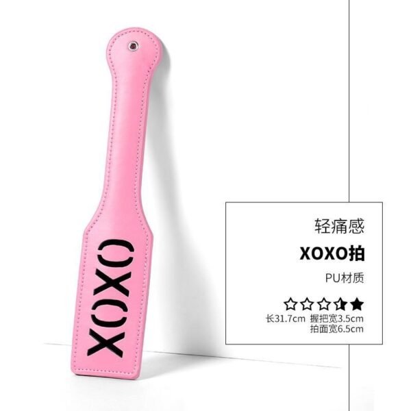 Punishment training sm props acrylic ruler beat sexy leather beat sp leather whip pointer alternative adult products - XOXO Slap