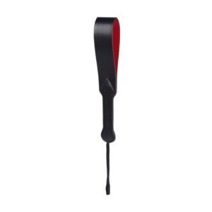 Punishment training sm props acrylic ruler beat sexy leather beat sp leather whip pointer alternative adult products - Double-layer beat (black)