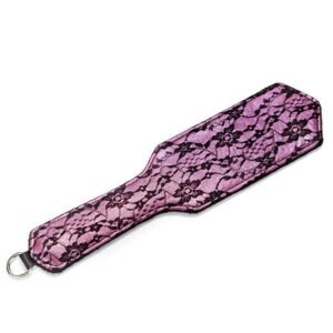 Mild sm props teasing flirting square lace feather beat punishment training love lace sexy beat - Pink big pointed lace shoot