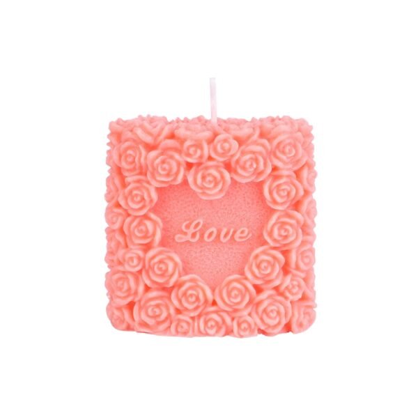 Peony flower low temperature candle 48 degree soy wax drop wax cat claw bear candle does not hurt skin