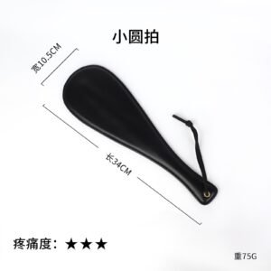 Punishment training sm props acrylic ruler beat sexy leather beat sp leather whip pointer alternative adult products - Small round beat