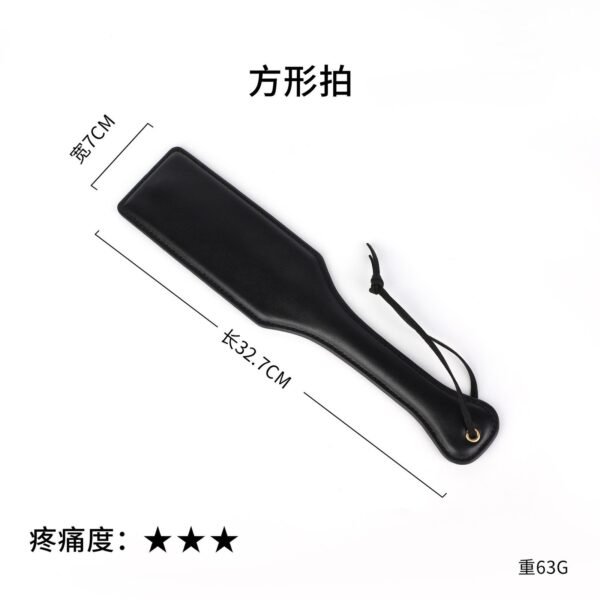 Punishment training sm props acrylic ruler beat sexy leather beat sp leather whip pointer alternative adult products - Xiaofang Pai