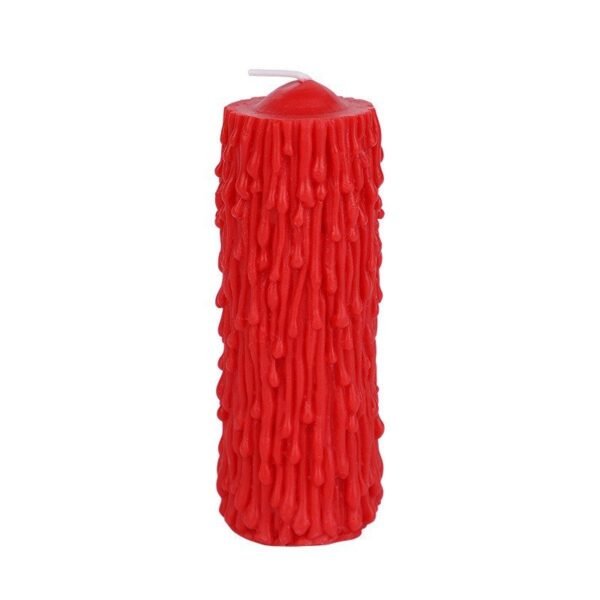 Peony flower low temperature candle 48 degree soy wax drop wax cat claw bear candle does not hurt skin - Red Tear Candle