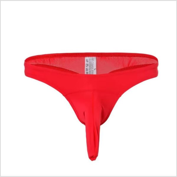 Men's Solid Plain Breathable Boxer Shorts Summer Quick Dry Soft Mesh Man Underwear Transparent Casual Briefs - Image 5