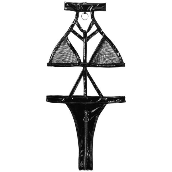 Women Sexy Suits Night Wear Mix Designs Hot Lace Transparent Girl's Fashion Bra Panties One Piece - Image 3