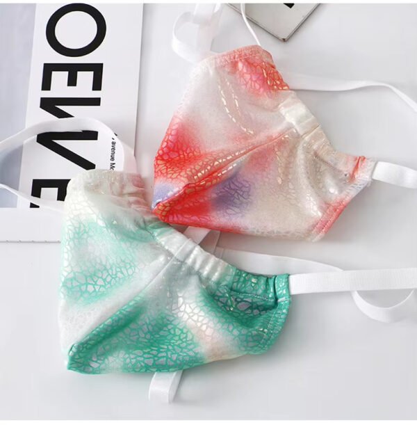 Factory Directly Sale Shiny Faux Leather Mens Thongs and g Strings Colorful Funny Underwear for Men - Image 2