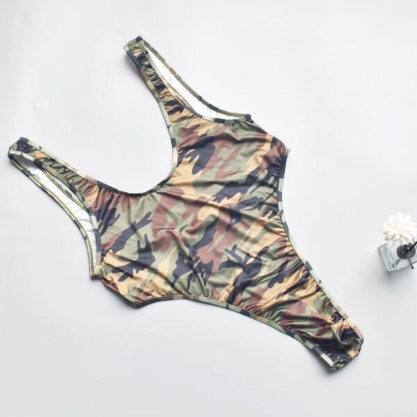 XL Men's Sports Fitness Tank Tops Casual Shapewear Camouflage Pattern. Compression Tight Knitted Cotton Casual Shapewear - Image 5