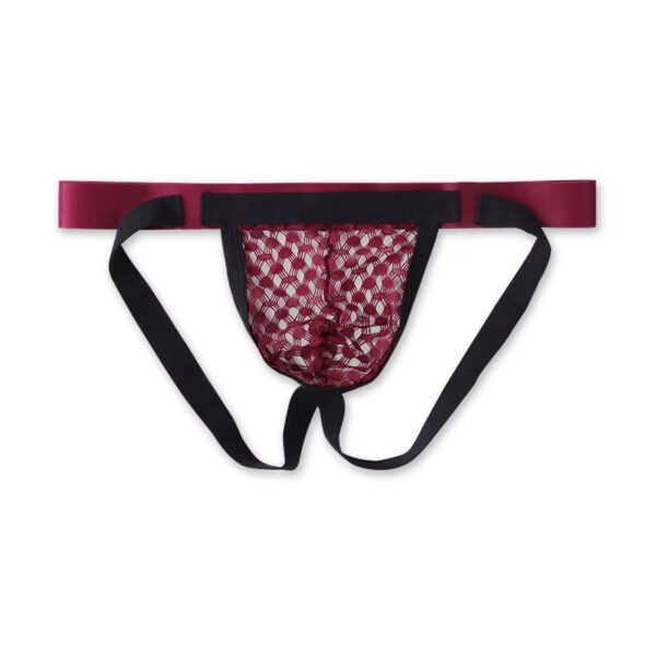 Sexy Fishnet Jockstrap Men Thongs
