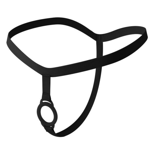 Men's Thong Locking Cum Ring Delayed Lasting Erotic Underwear