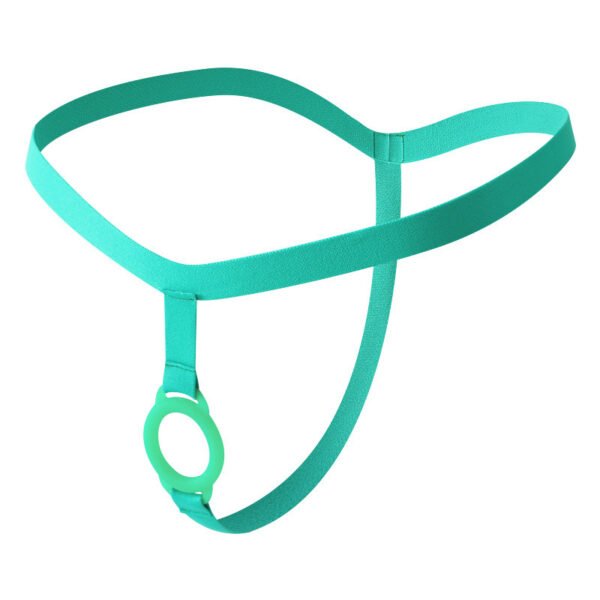 Men's Thong Locking Cum Ring Delayed Lasting Erotic Underwear - Image 3