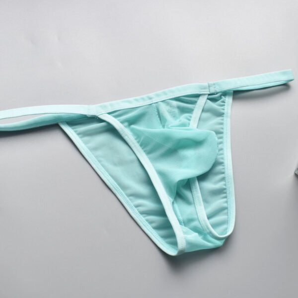 Wholesale Europe and the United States sexy low waisted men's triangle pants breathable erotic panties - Image 3