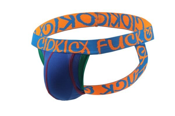 GAY Europe and the United States foreign trade sexy low-waisted men's underwear spelling line FK double dingbats - Image 2