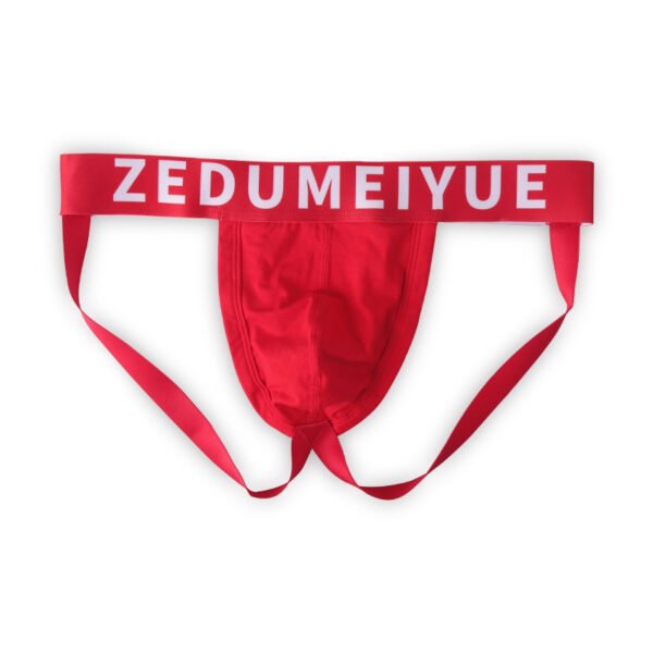 Men's Underwear Thong Cotton Sexy Fashion Low Waist Double Thongs - Image 4