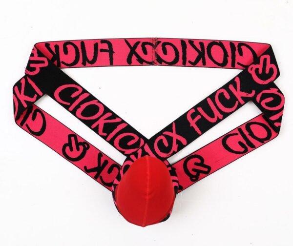Men's Underwear Classic Sexy Low Waist Ice Silk Thong Wholesale Men's Double Thongs - Image 8