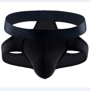New men's multi-color fashion double thong pants trend sexy personality thongs