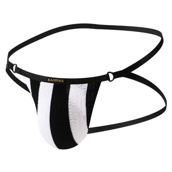 Men's Briefs Low Waist Spaghetti Strap Doublet Knit INS Style Briefs Hip Lifting Doublet - Image 5