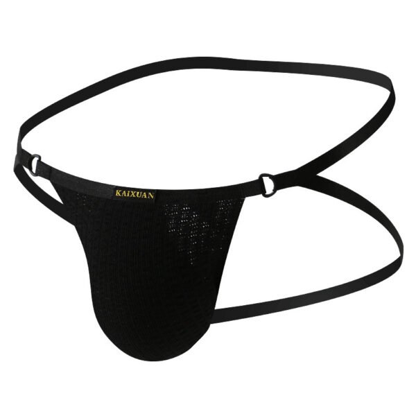 Men's Briefs Low Waist Spaghetti Strap Doublet Knit INS Style Briefs Hip Lifting Doublet - Image 6