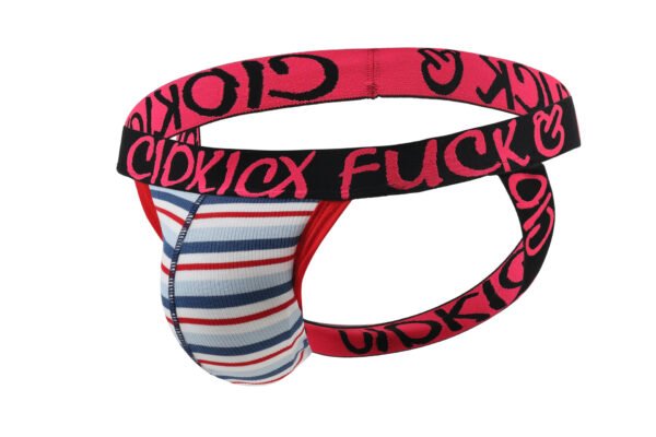 GAY Europe and the United States foreign trade sexy low-waisted men's underwear spelling line FK double dingbats - Image 5