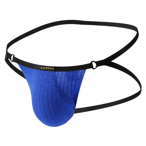 Men's Briefs Low Waist Spaghetti Strap Doublet Knit INS Style Briefs Hip Lifting Doublet - Image 10