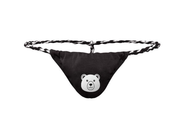 Men's Sexy Low Waisted Thong Underwear Embroidered Flower Cotton Japanese Sumo Pants - Image 6