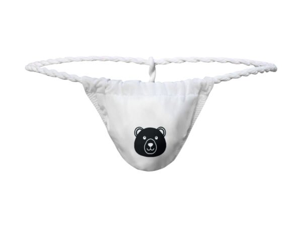Men's Sexy Low Waisted Thong Underwear Embroidered Flower Cotton Japanese Sumo Pants - Image 7