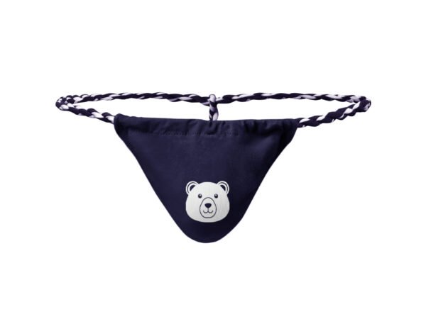 Men's Sexy Low Waisted Thong Underwear Embroidered Flower Cotton Japanese Sumo Pants - Image 9