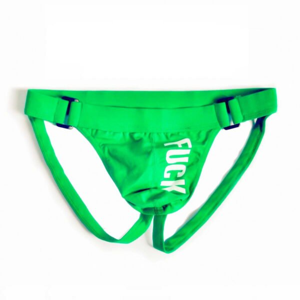 Europe and the United States low waist sexy men's thong solid color letters temptation double thongs - Image 6