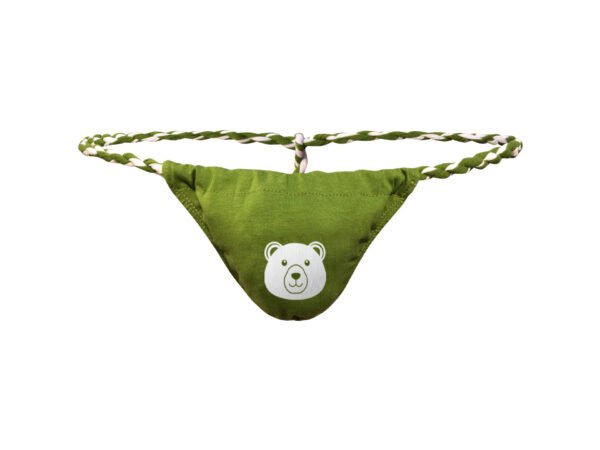 Men's Sexy Low Waisted Thong Underwear Embroidered Flower Cotton Japanese Sumo Pants - Image 12