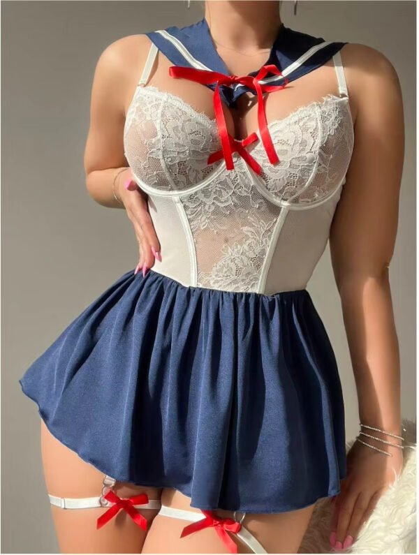 Wholesale New Interest JK Uniform Suit Japanese Sexy College Interest Suit for Girls XL Size Pure Wind Style Embroidery Spandex
