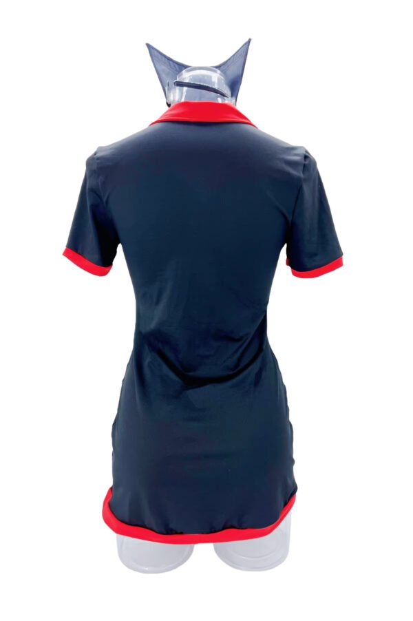 Cosplay Nurse Uniform Halloween Costume Tight Mini Skirt Hot Nightwear Set With Cap and Dress - Image 6