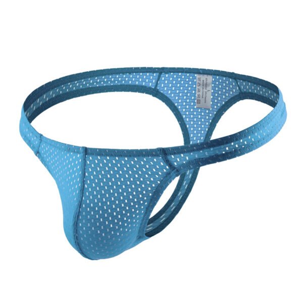 Western Hot Sale Men's Underwear Low Waist Breathable Men Underwear Seamless Sexy T Pants Thong - Image 6