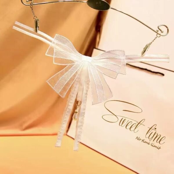 Valentine's Day Gift Creative Female Brief Underwear Transparent Hollow Opening Temptation Pearl Pendant Passion Flirt Thong - Image 4