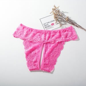 2025 new arrival women sexy lady open thong ladies underwear sexy panty new design lace underpants